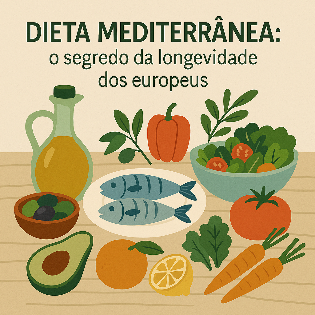 Dieta mediterrânea: o segredo da longevidade dos europeus