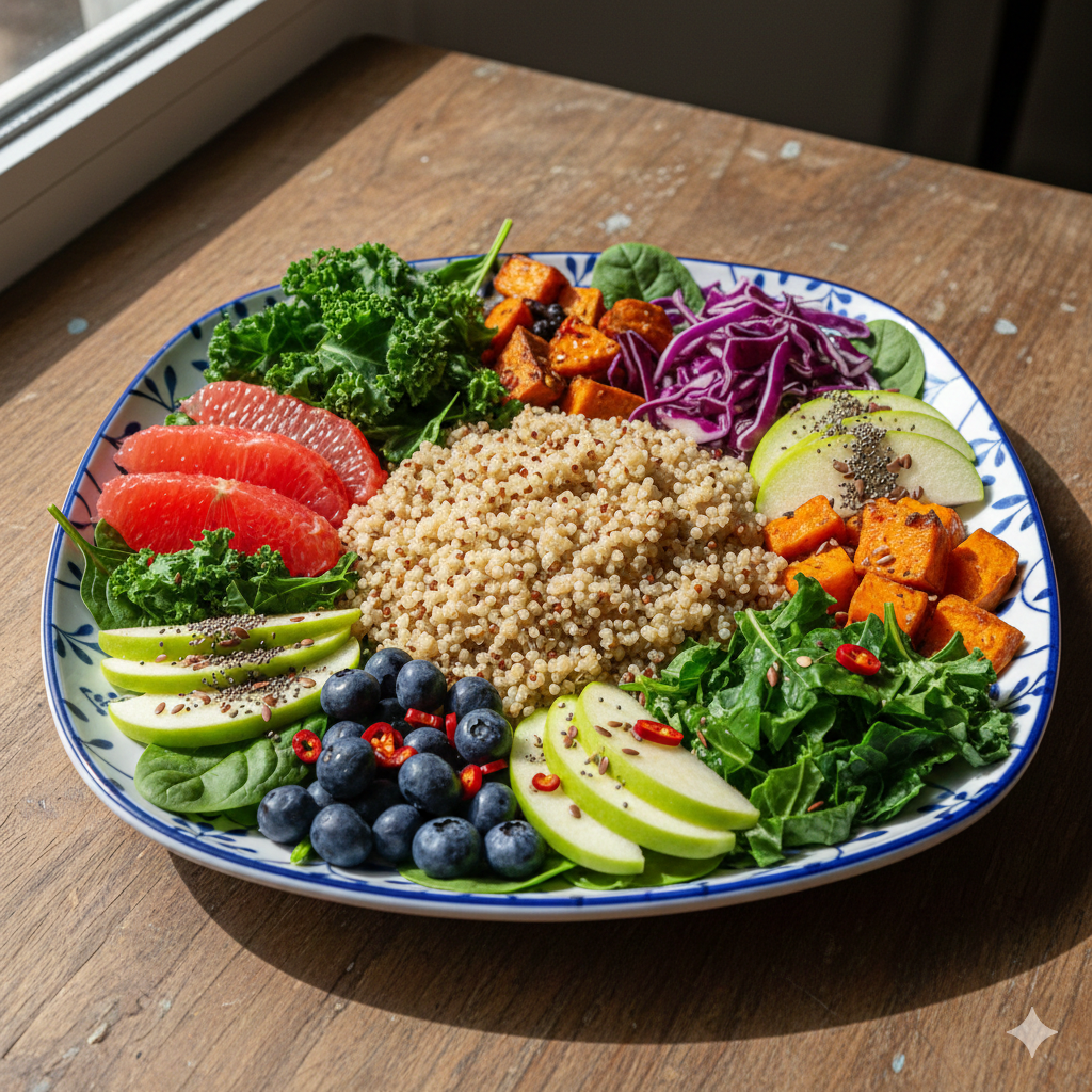 Descubra as melhores combinações de alimentos que não apenas aceleram o seu metabolismo, mas também melhoram a sua saúde geral. Combine ingredientes para manter a energia e o bem-estar!