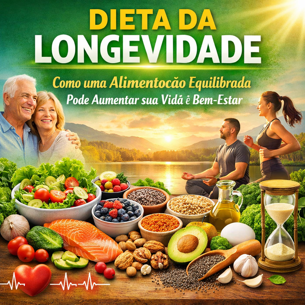 Explore como uma alimentação equilibrada pode transformar sua saúde e aumentar sua longevidade com a dieta da longevidade.