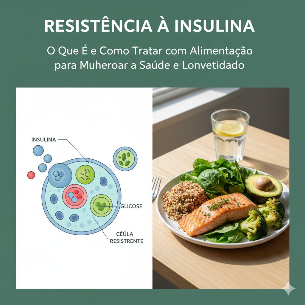 Descubra como uma alimentação equilibrada pode ajudar no tratamento da resistência à insulina e promover a saúde e longevidade.