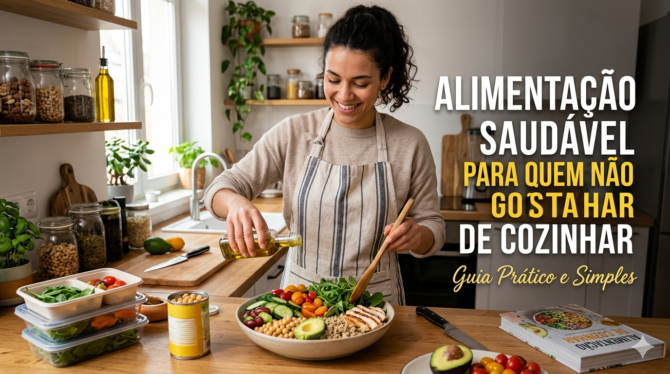 Image for Alimentação Saudável Para Quem Não Gosta de Cozinhar: Guia Prático e Simples