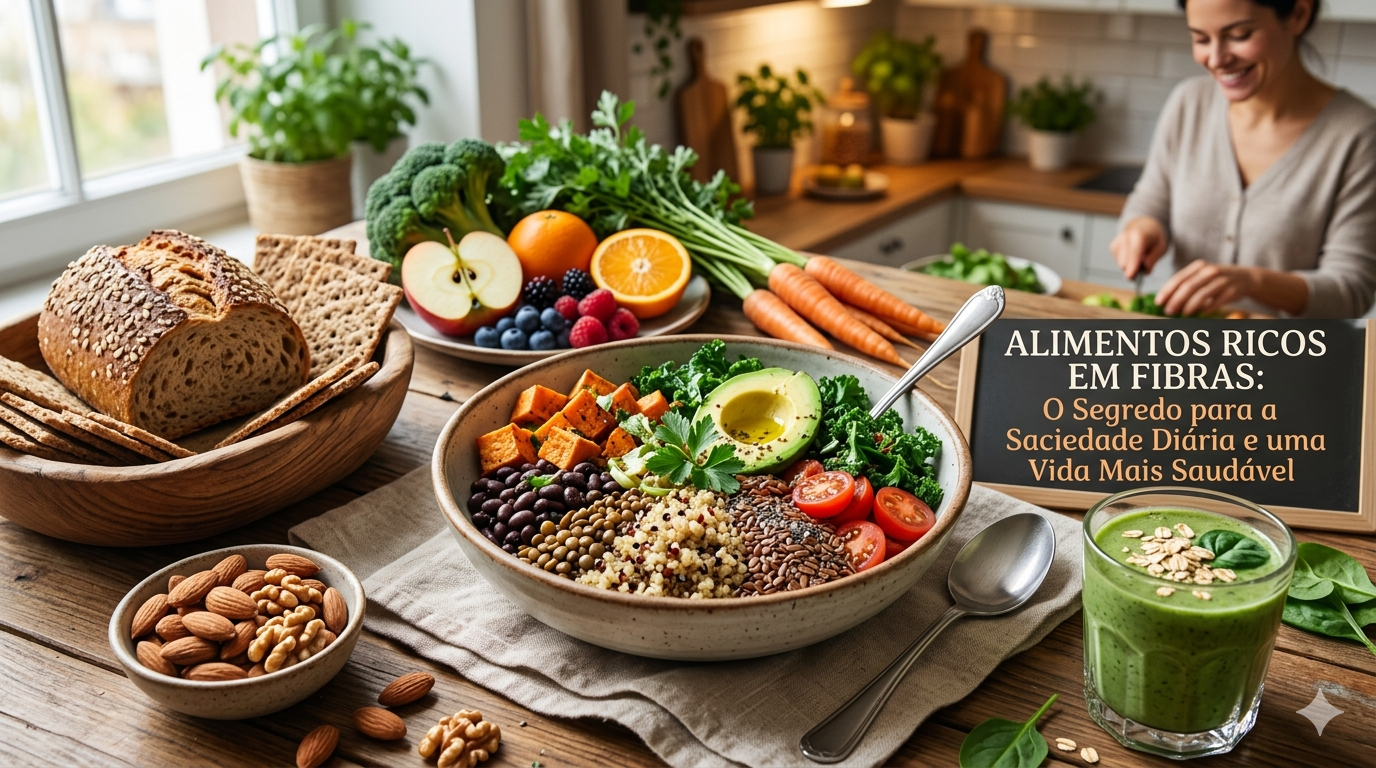 Image for Alimentos Ricos em Fibras: O Segredo para a Saciedade Diária e uma Vida Mais Saudável
