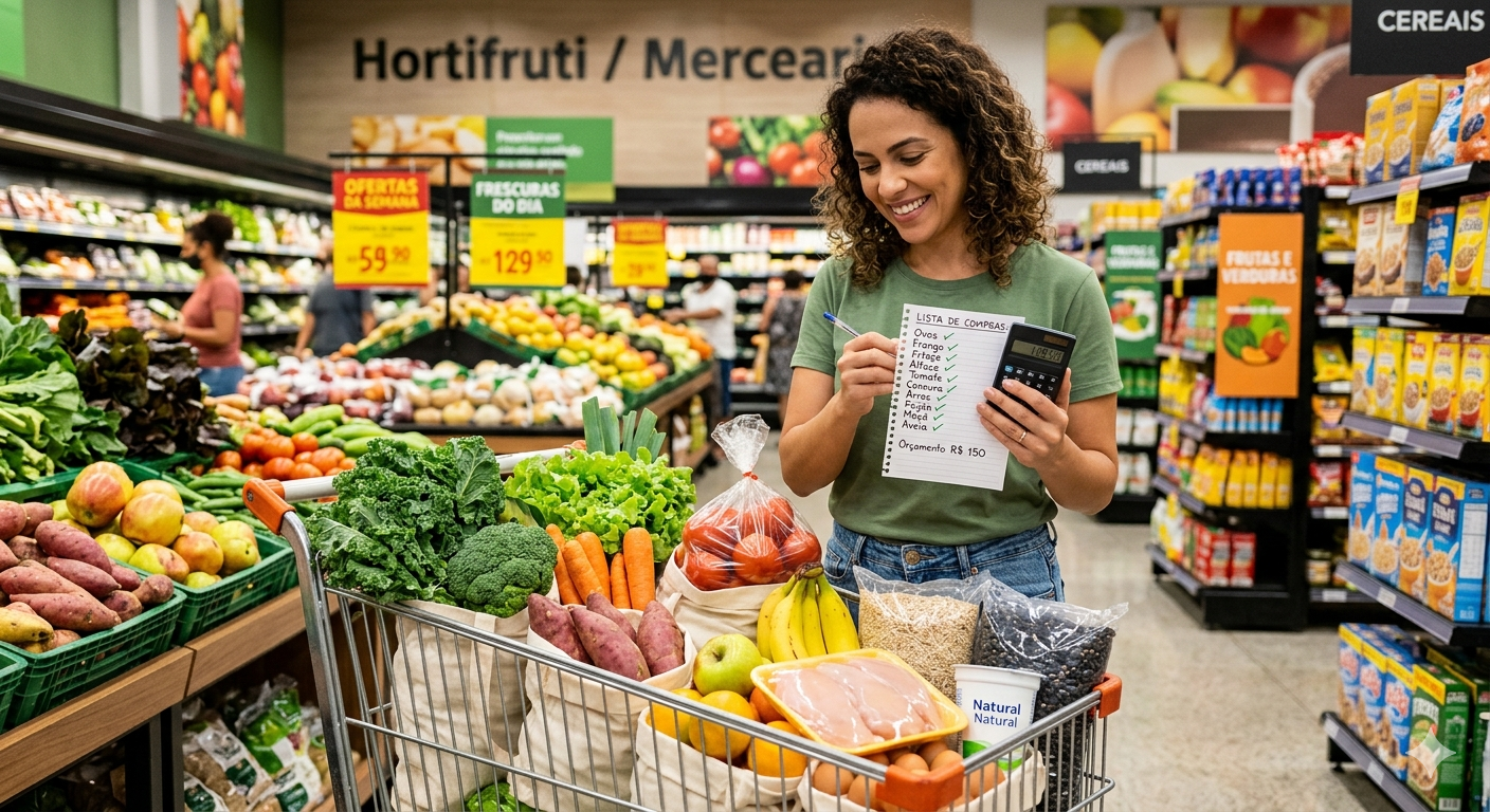 Image for Como Organizar Compras Saudáveis no Mercado Sem Gastar Muito: Guia Completo para o seu Bolso e Saúde