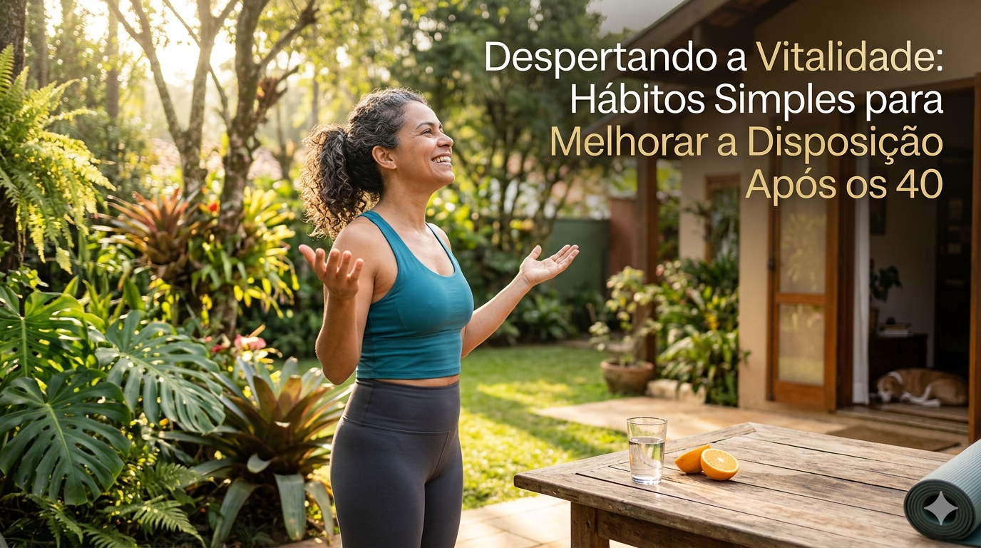 Image for Despertando a Vitalidade: Hábitos Simples para Melhorar a Disposição Após os 40
