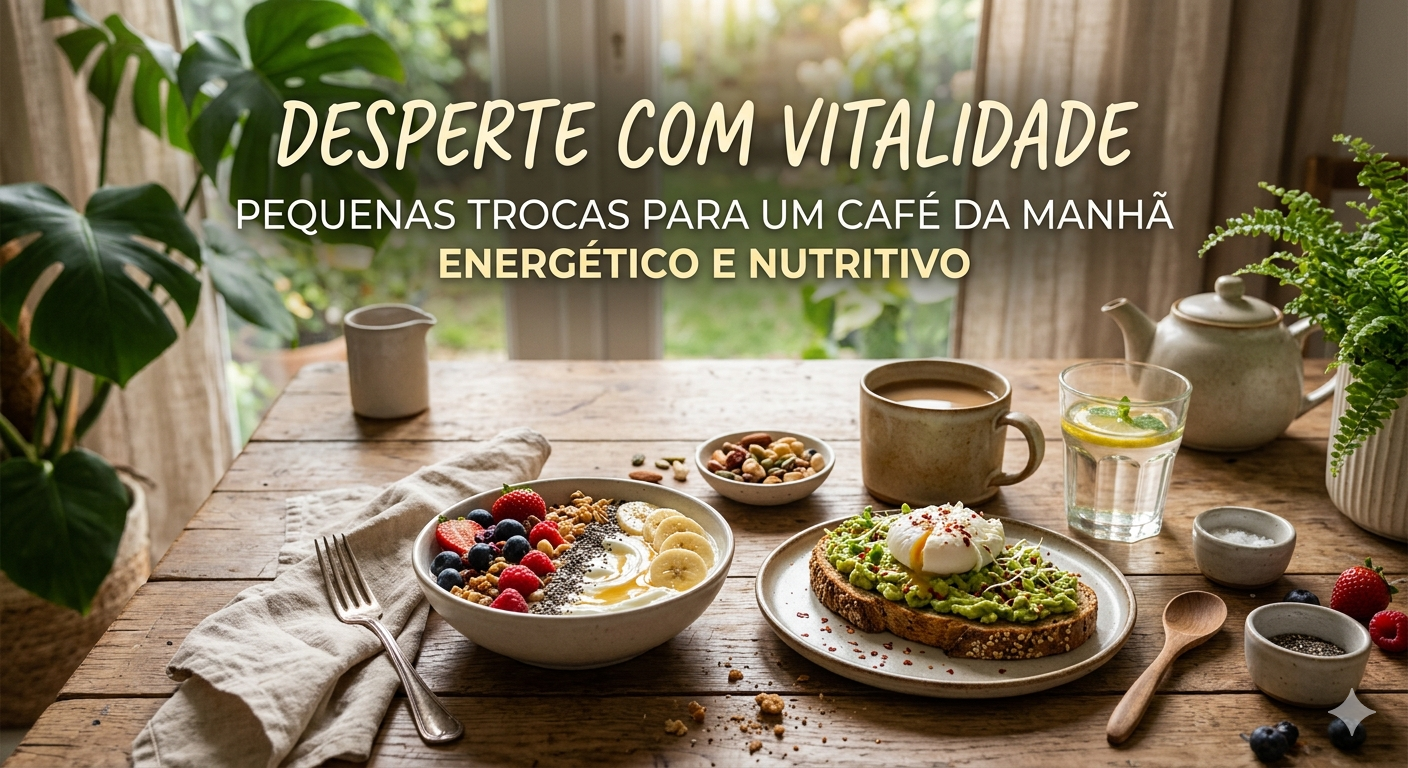 Image for Desperte com Vitalidade: Pequenas Trocas para um Café da Manhã Energético e Nutritivo