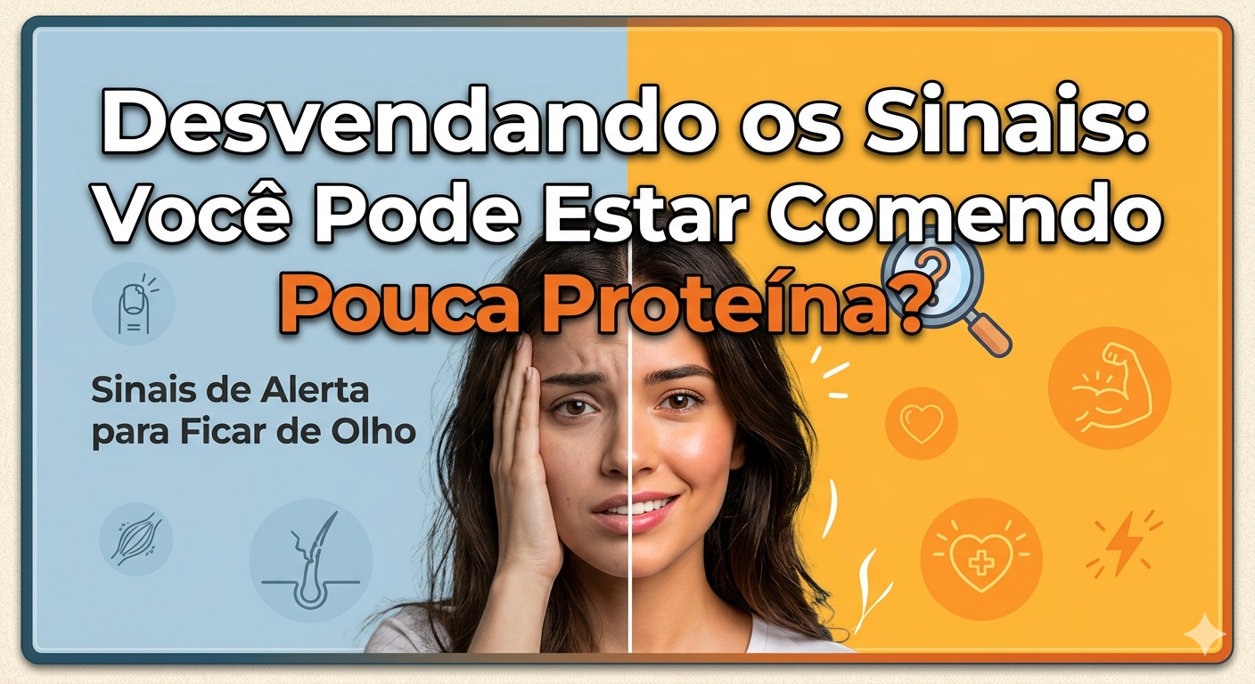 Image for Desvendando os Sinais: Você Pode Estar Comendo Pouca Proteína?