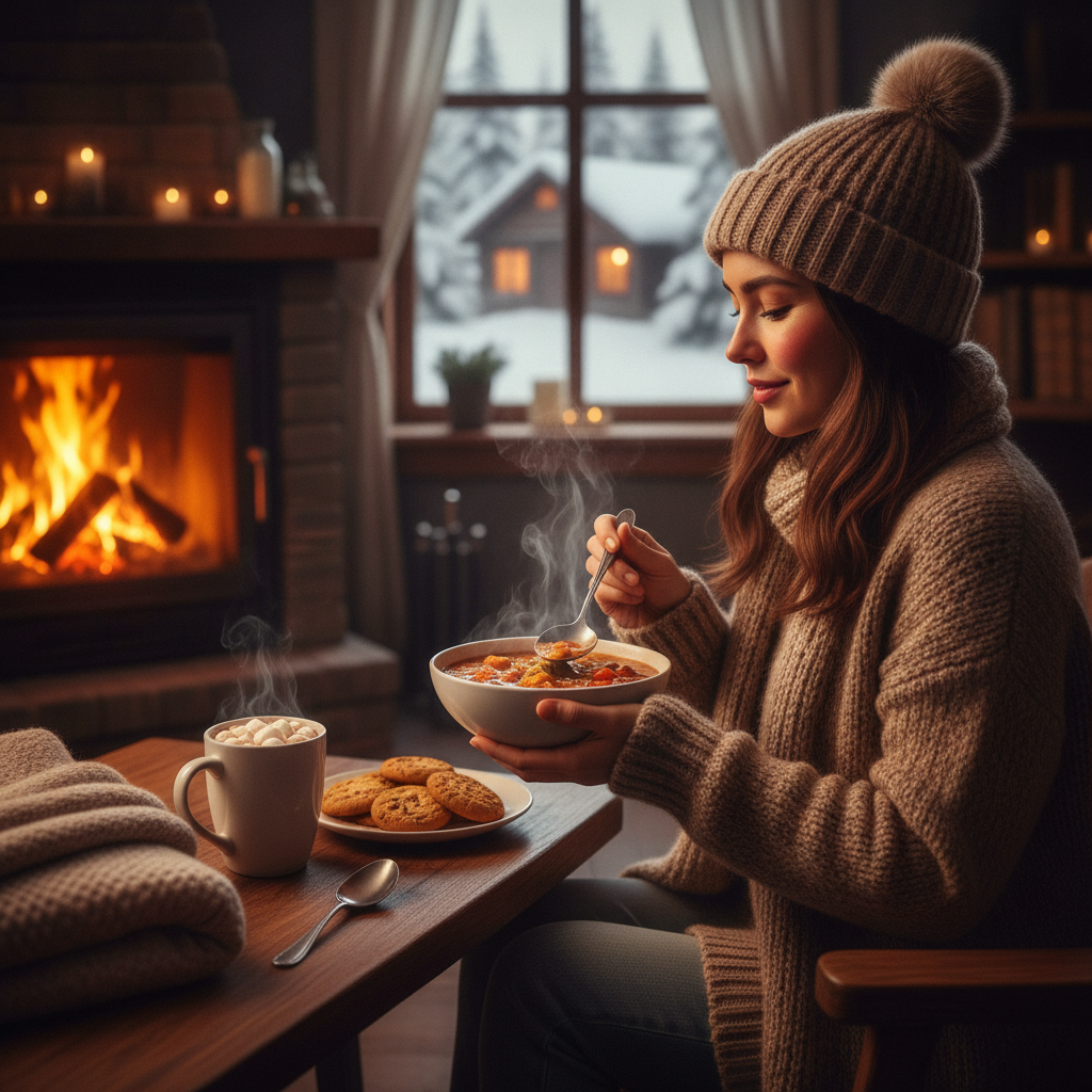 Image for Por Que o Apetite Aumenta no Frio? Desvendando os Sinais do Seu Corpo e Mantendo o Equilíbrio