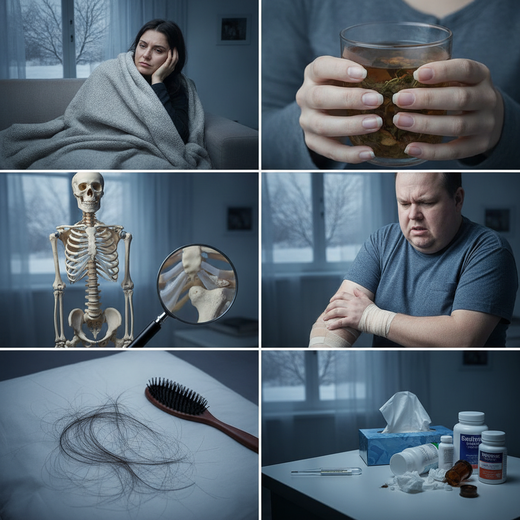 Image for Sinais de Deficiência de Vitamina D no Inverno: Quando Procurar Ajuda Profissional