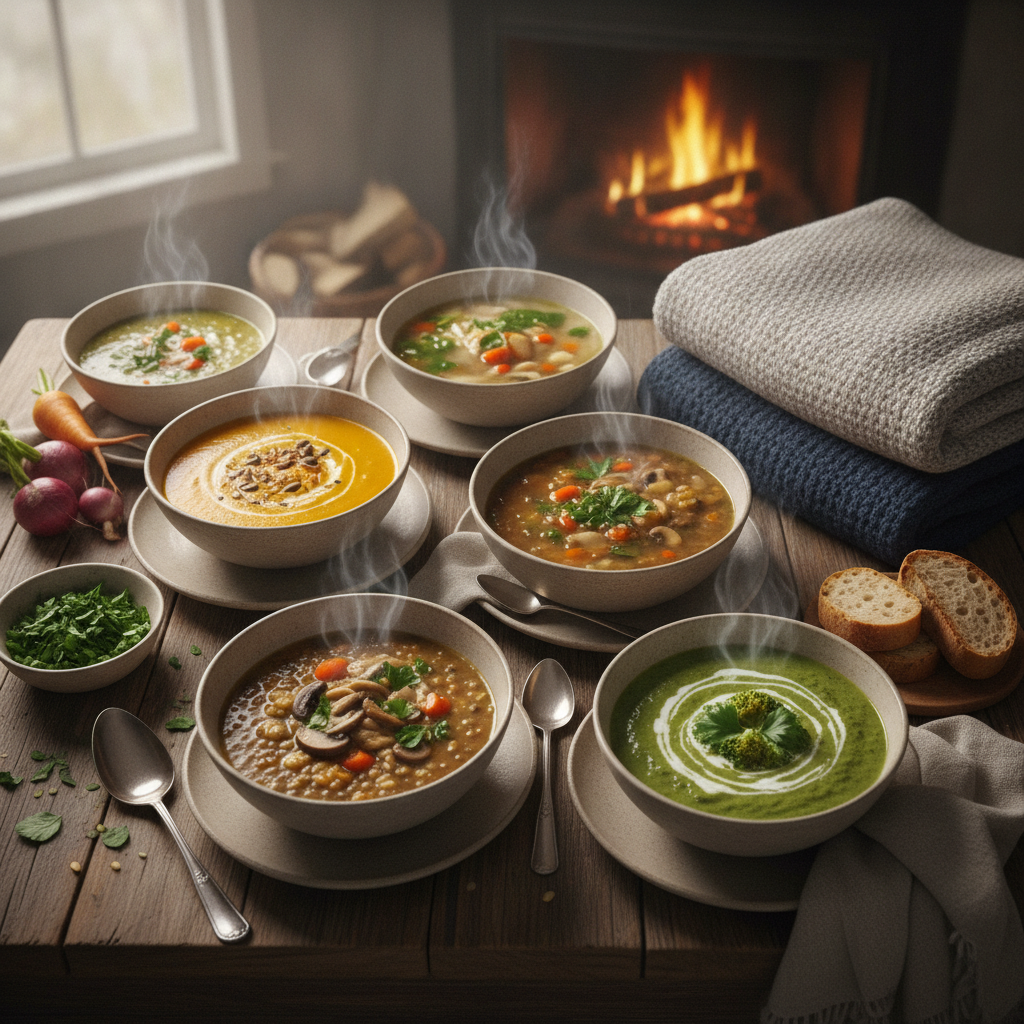Image for Sopas e Caldos no Inverno: 5 Receitas Nutritivas para Aquecer e Trazer Bem-Estar