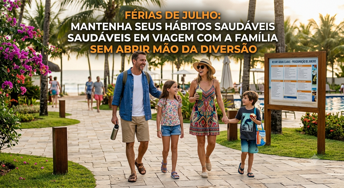 Image for Férias de Julho: Mantenha Seus Hábitos Saudáveis em Viagem com a Família Sem Abrir Mão da Diversão
